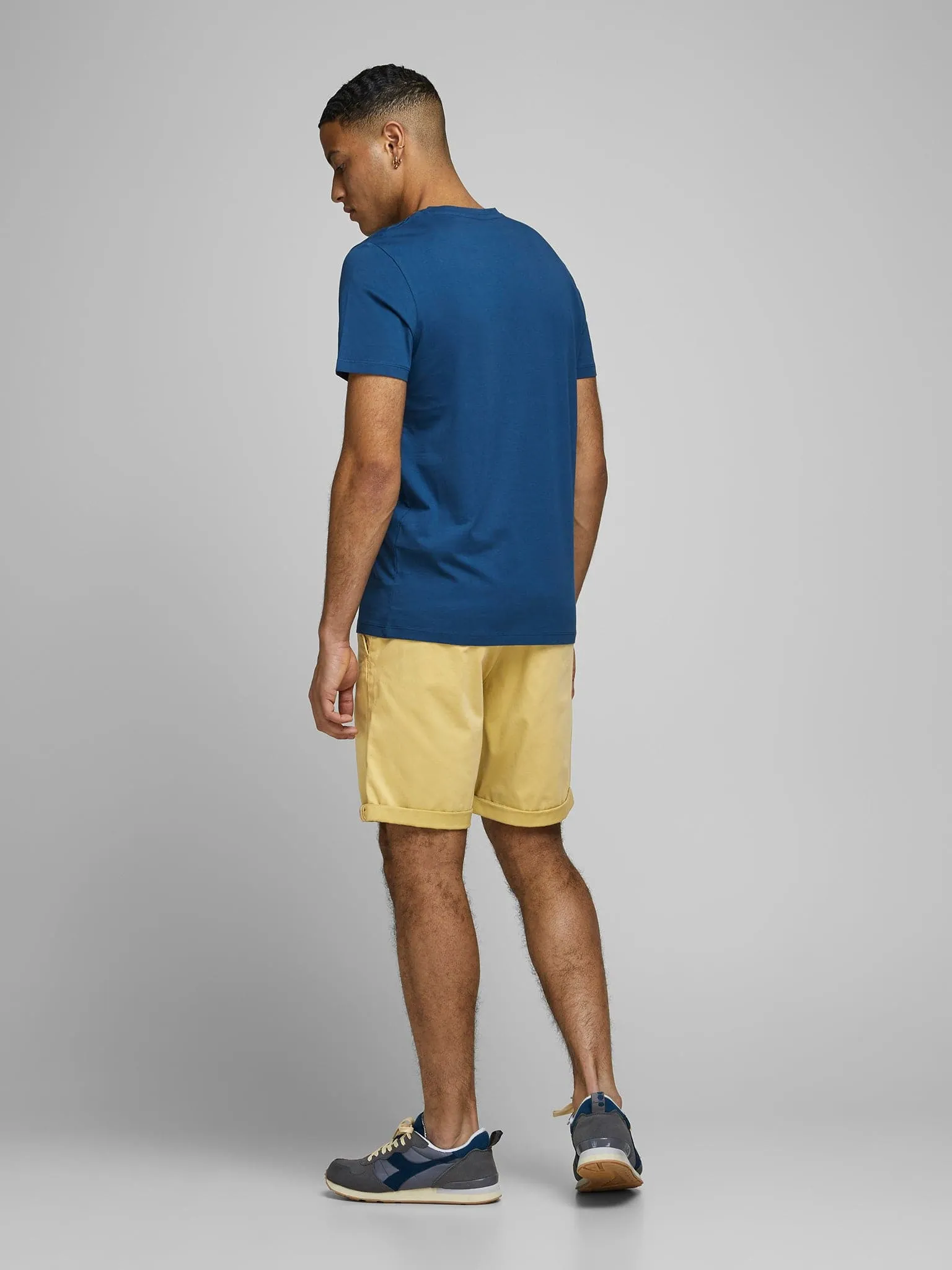 Ανδρική καπαρντινέ βερμούδα JPSTBOWIE JJSHORTS SOLID 12165604 | 12165604