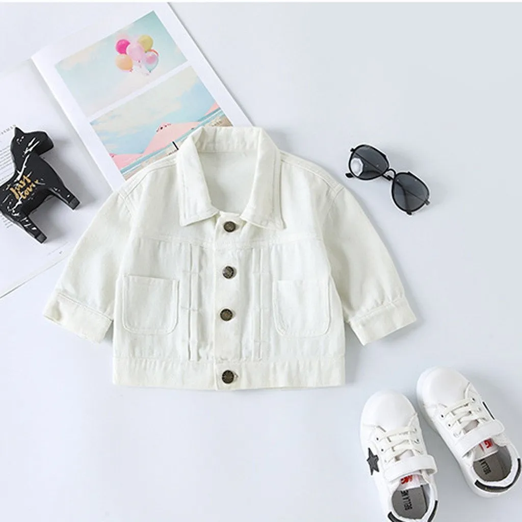 2019 Denim short Jacket For Boys Fashion Coats