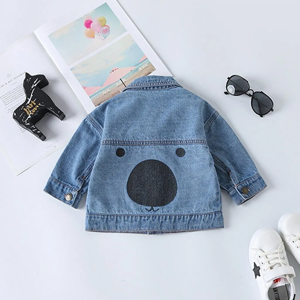 2019 Denim short Jacket For Boys Fashion Coats