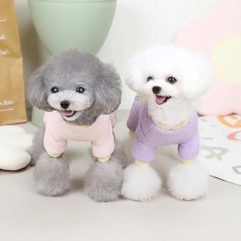22in Pet Clothes for Autumn-Winter, Cotton Clothes for Four Legs