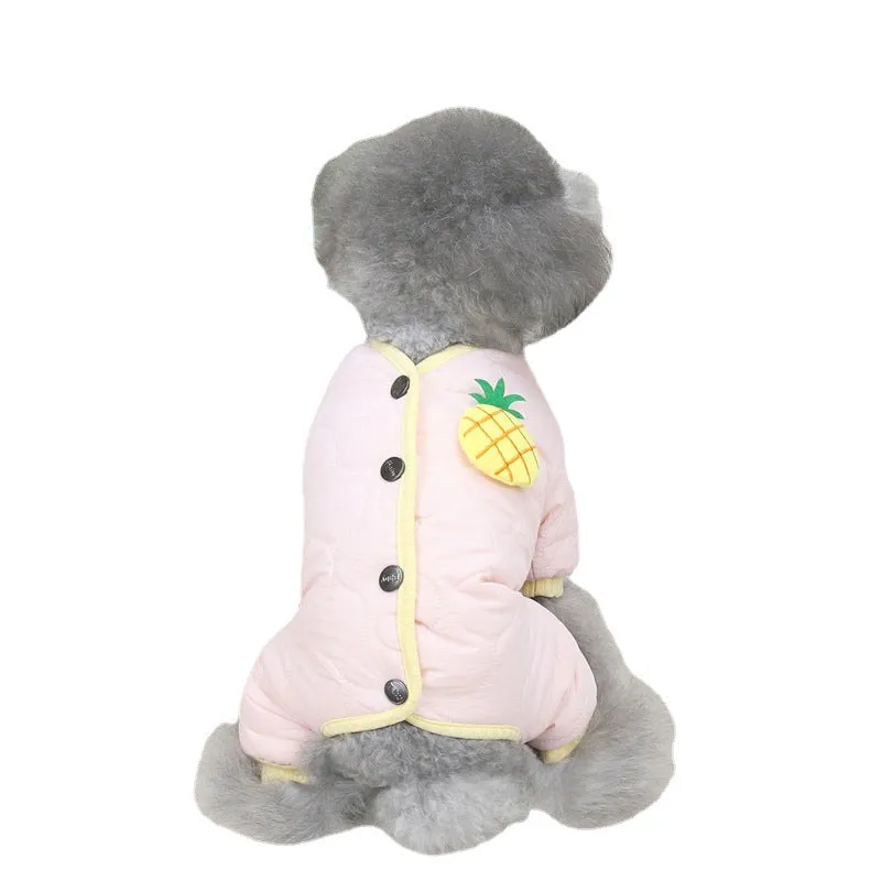 22in Pet Clothes for Autumn-Winter, Cotton Clothes for Four Legs