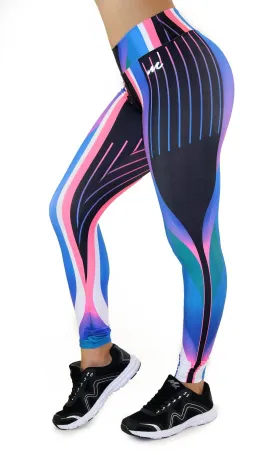 9063 Maripily Women Activewear Print Legging