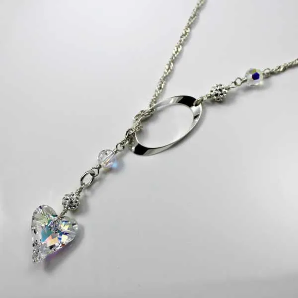 AB heart lariat