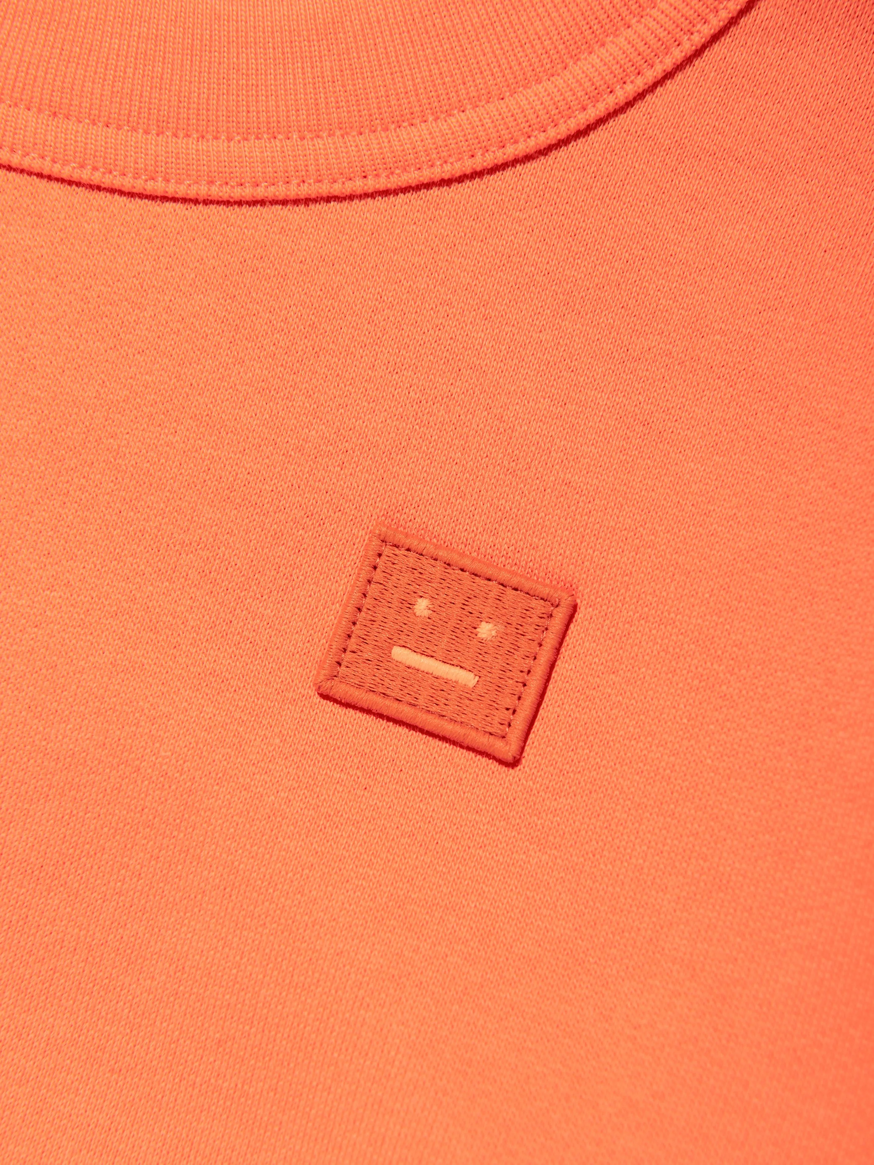 Acne Studios Kids Logo Sweatshirt in Orange