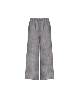 ANDIE LINEN PANT BROWN