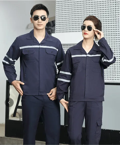 Autumn and winter long-sleeved pure cotton series workwear SD-PC-W3601