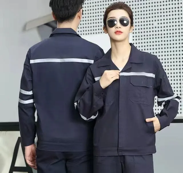 Autumn and winter long-sleeved pure cotton series workwear SD-PC-W3601