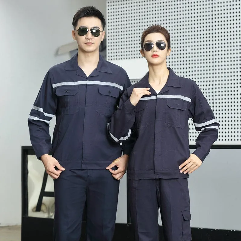 Autumn and winter long-sleeved pure cotton series workwear SD-PC-W3601