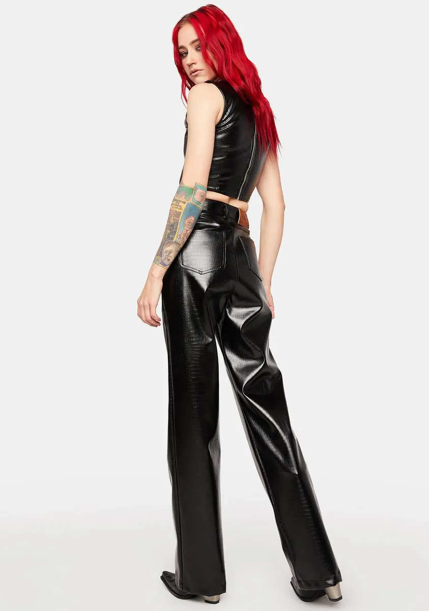 Bella Eco Leather Pants