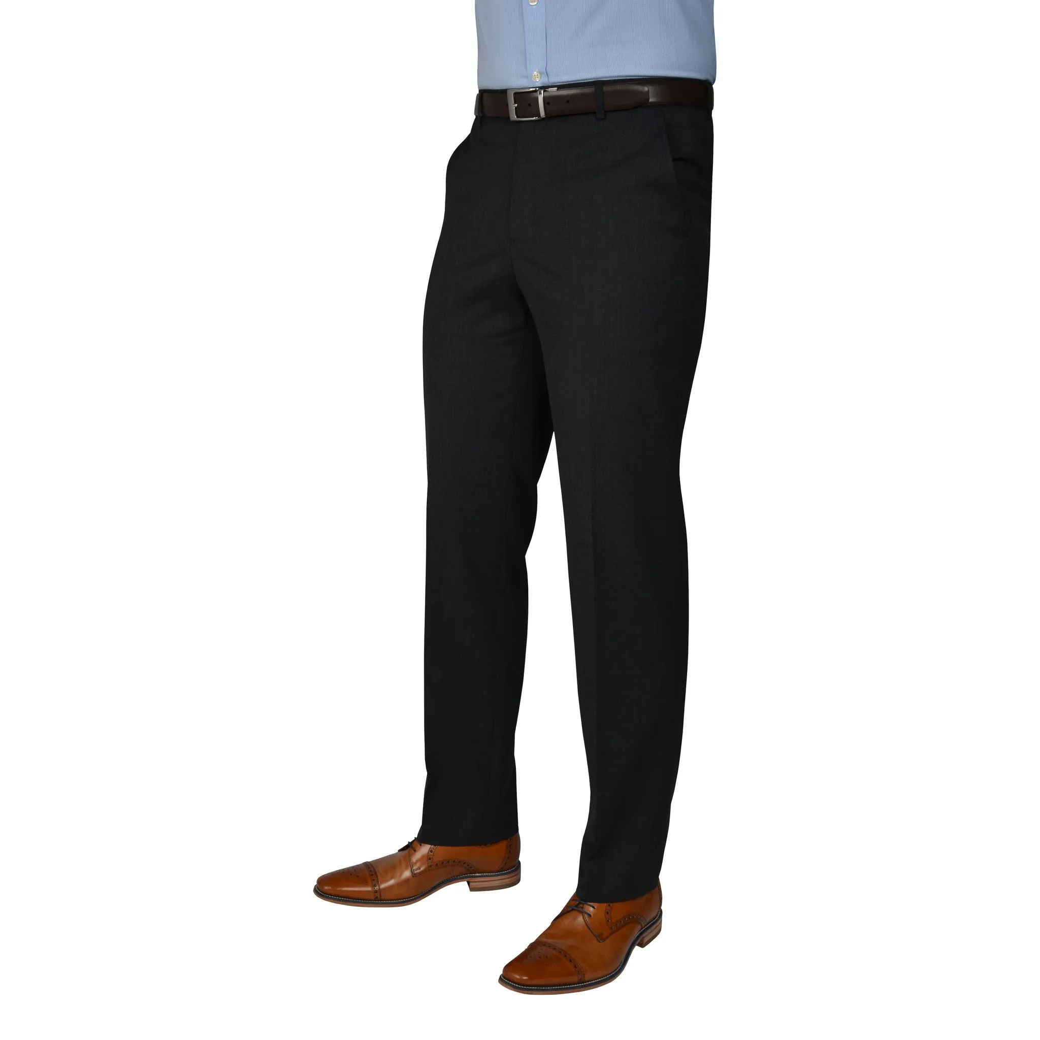 Black Label Suit Trousers Charcoal