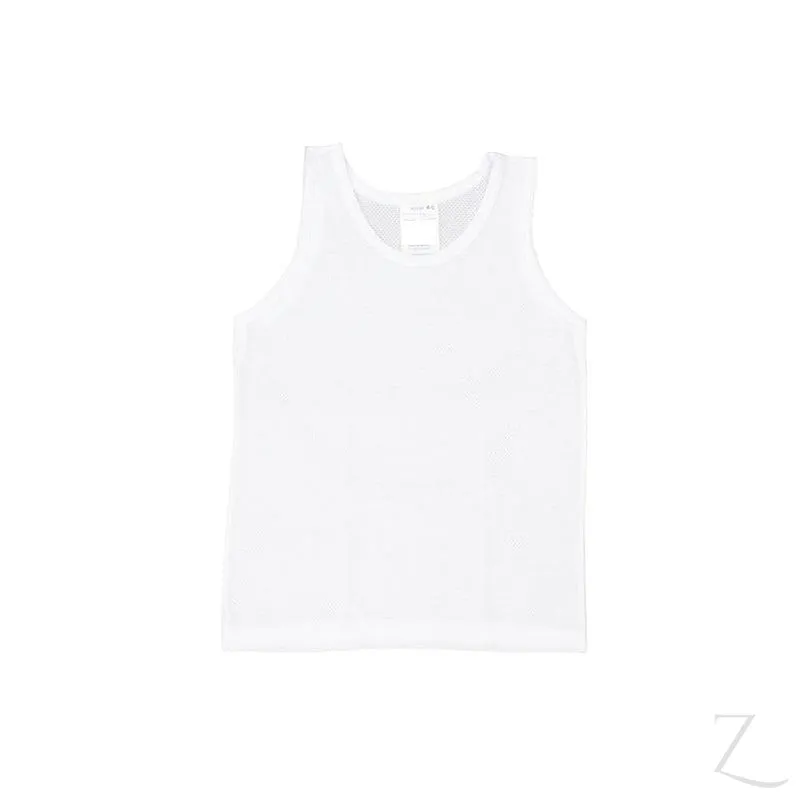 Boys Vests ( 2pk ) - White