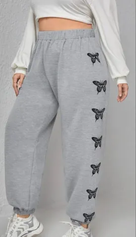 Butterfly Pattern Trouser
