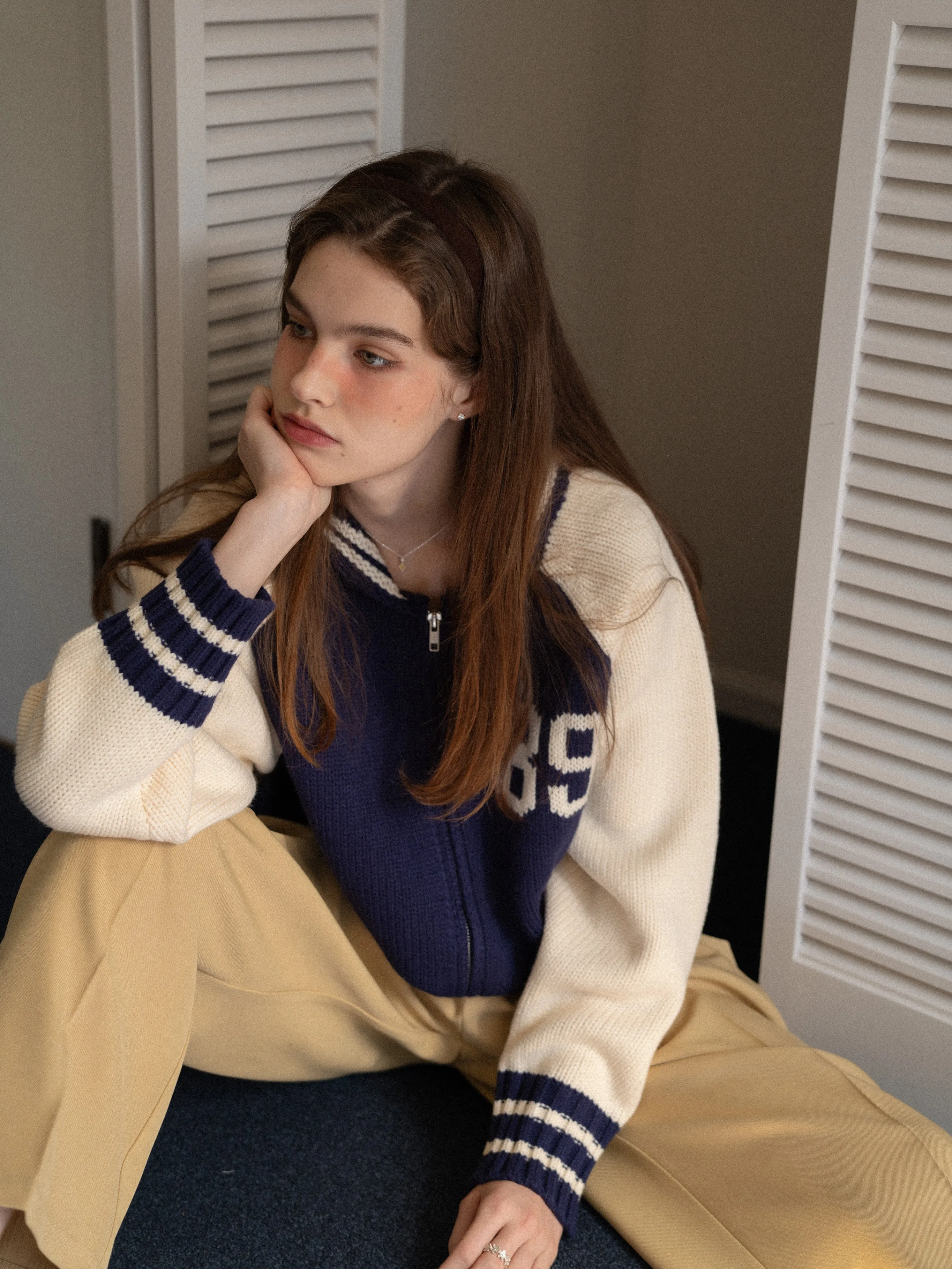 Classic High-waisted Tuck Pants