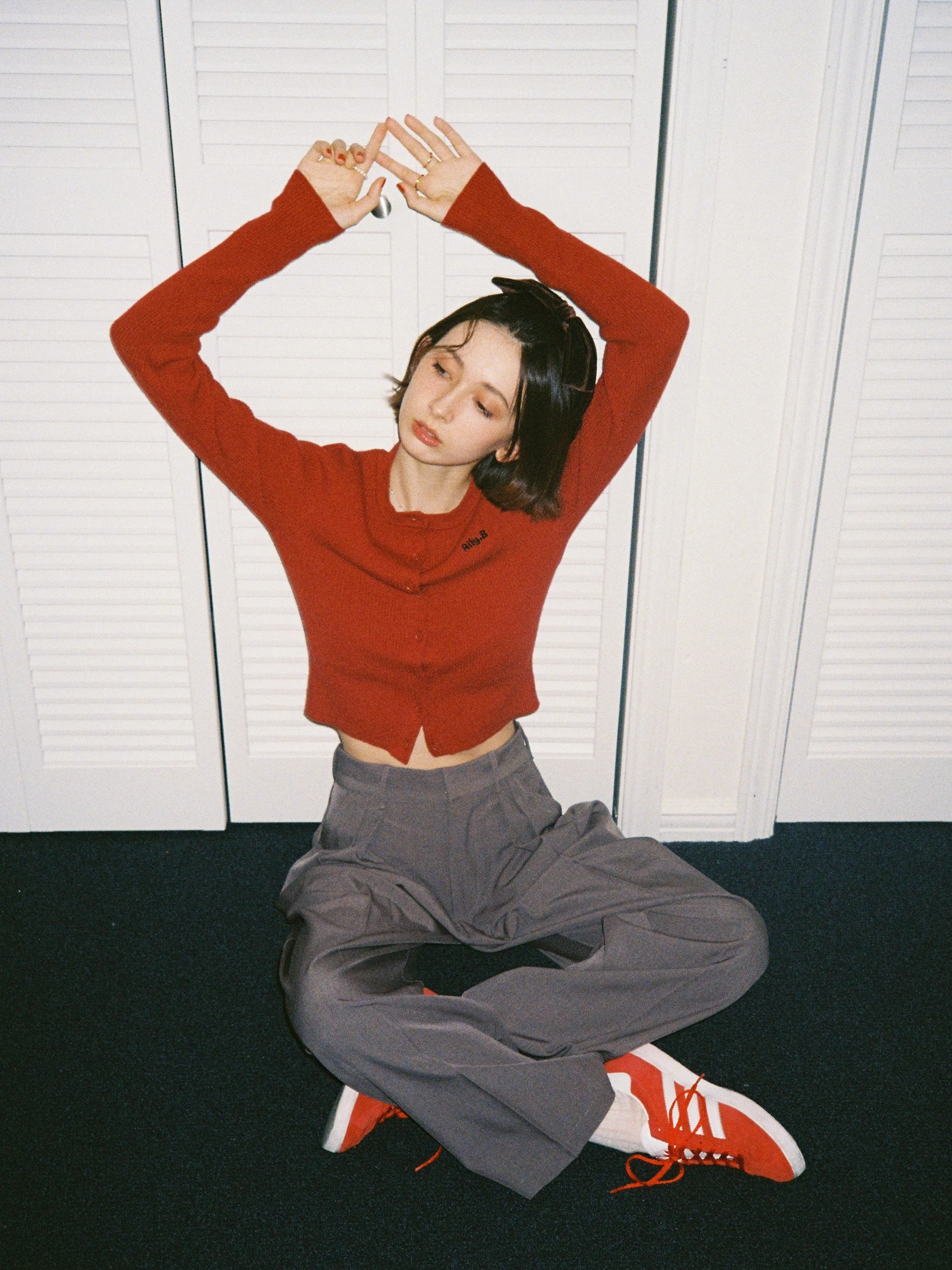 Classic High-waisted Tuck Pants