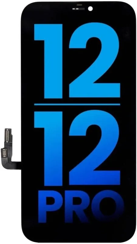 Coldbar Screen Replacement LCD for iPhone 12/12 Pro Display Touch Sensor Assembly A2218, A2161, A2220, A2407, A2341, A2406, A2408 Black