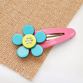 Colourful Flower Hair Clip