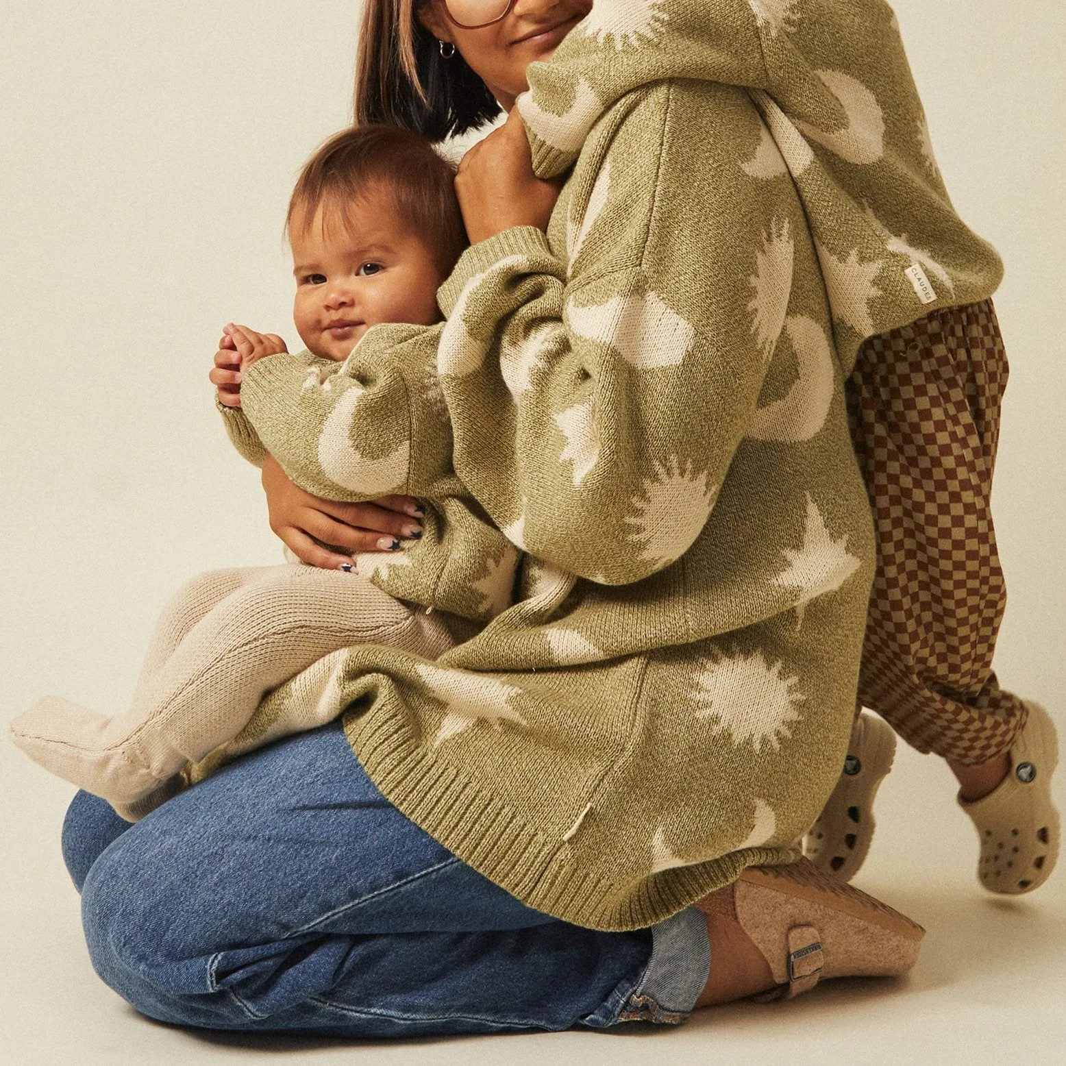 Cozmo Matcha Moon Star Sweater Adult