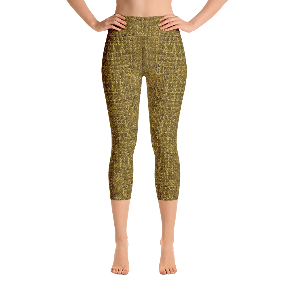 Dijon Boucl Capri Yoga Pants