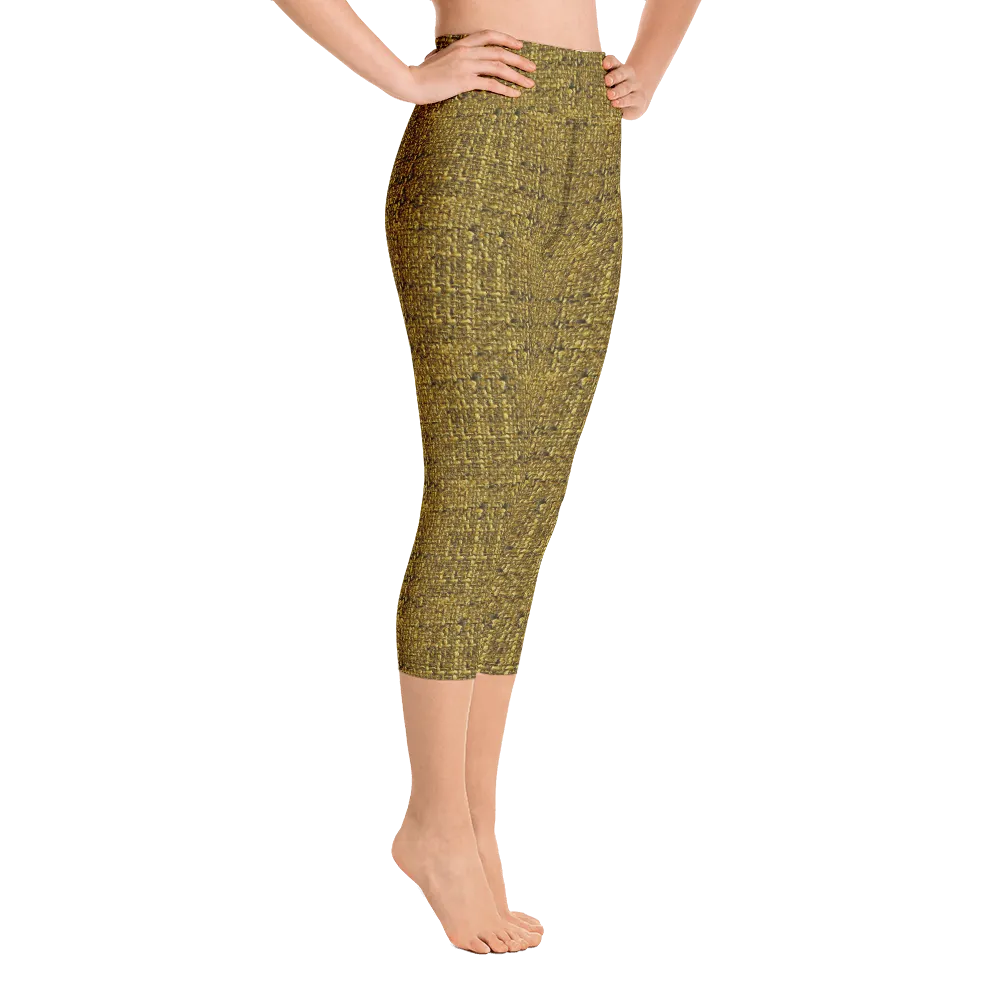 Dijon Boucl Capri Yoga Pants