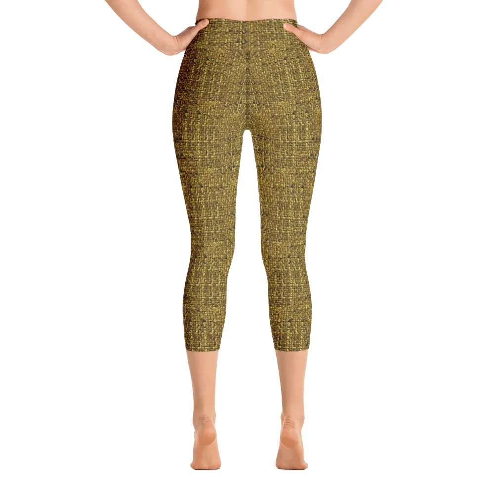 Dijon Boucl Capri Yoga Pants