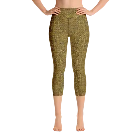 Dijon Boucl Capri Yoga Pants