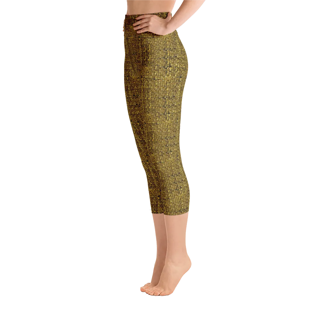 Dijon Boucl Capri Yoga Pants