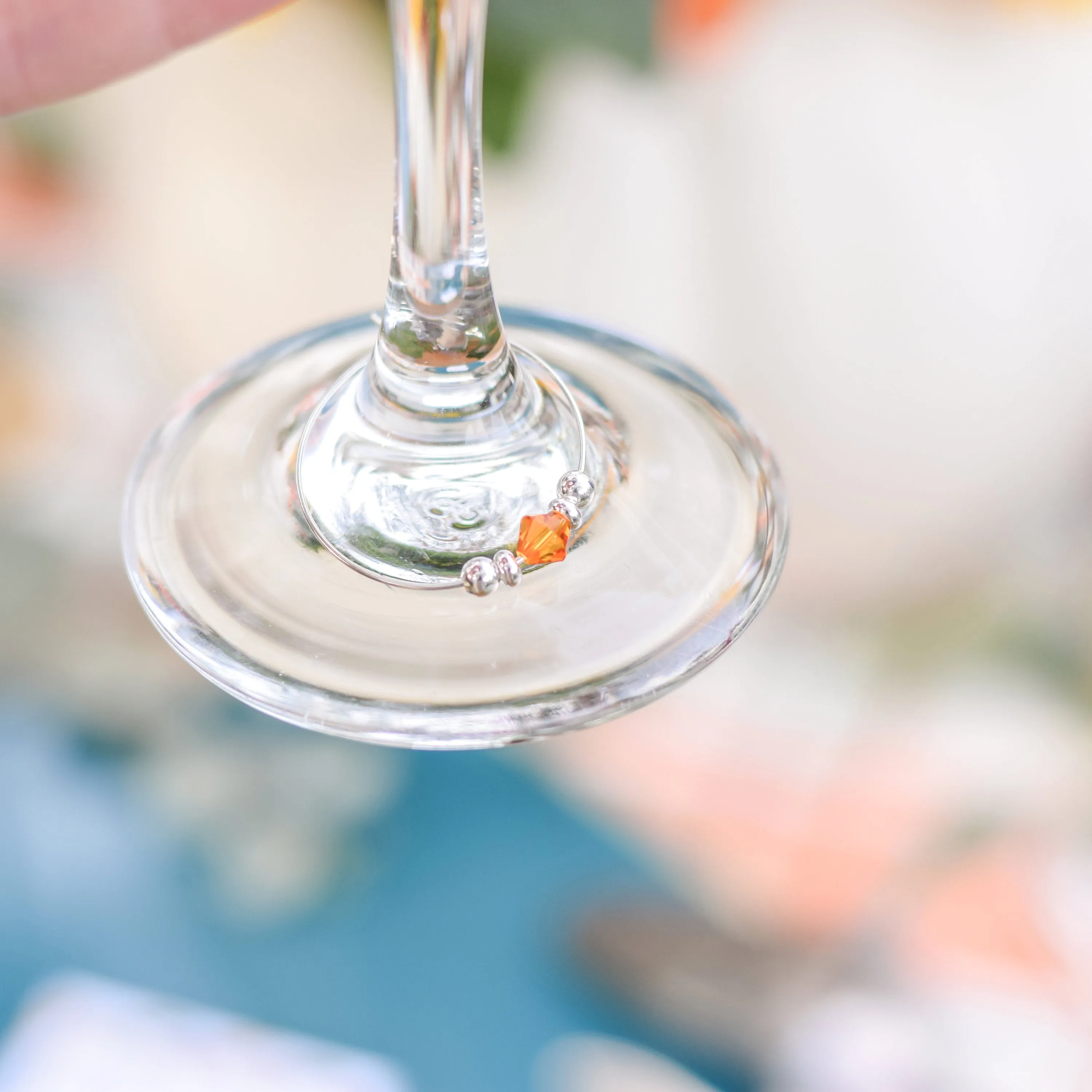 Fiesta Party Favors, Taco Bout a Party Cinco De Mayo Party, Swarovski Crystal Wine Charms