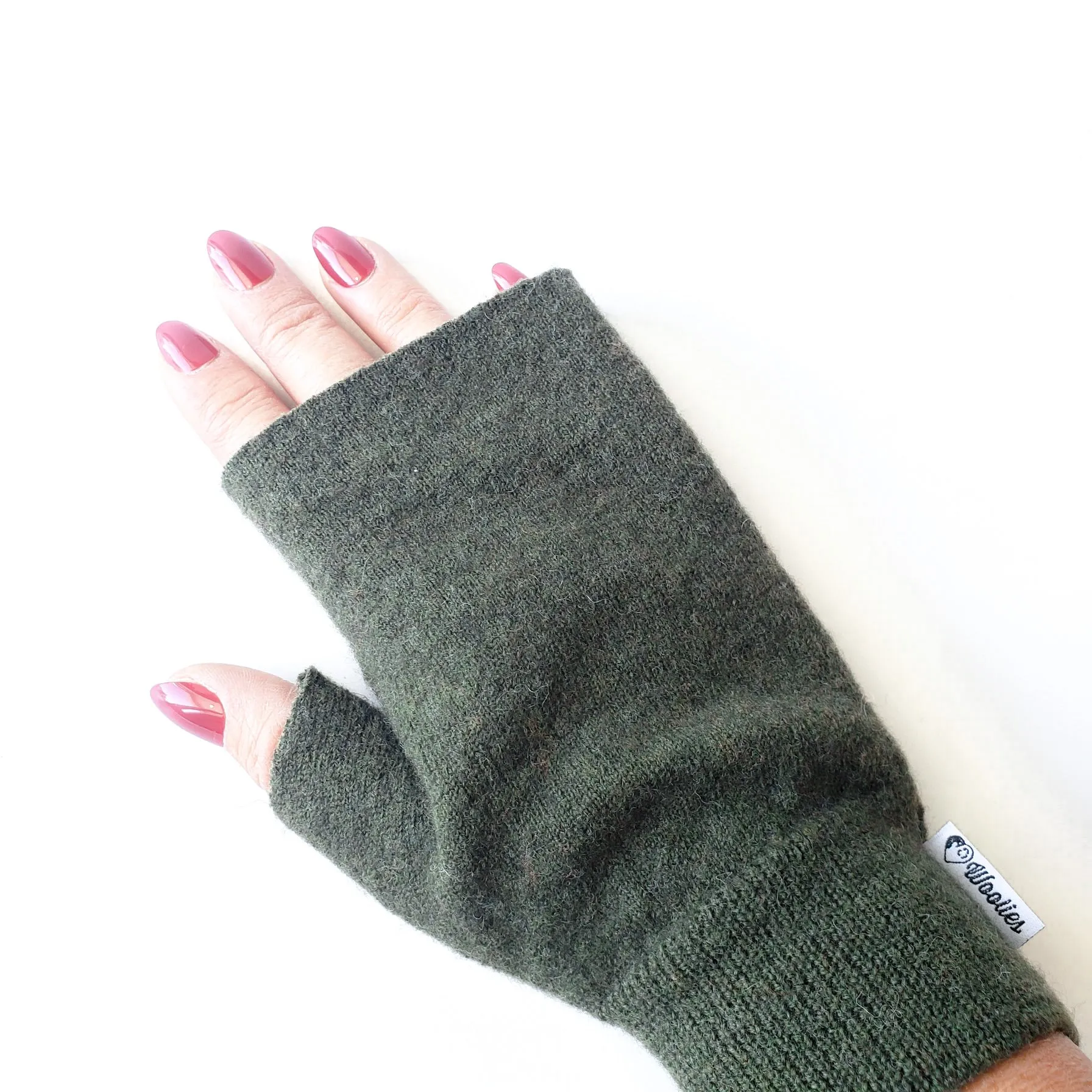 Fingerless Mittens | Twisted Oatmeal