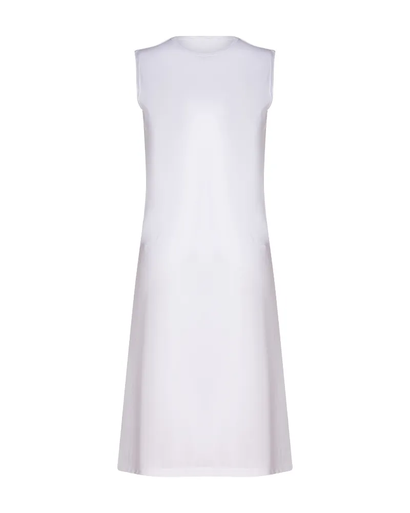 FK338 37" Organic Cotton Sleeveless Shell Slip