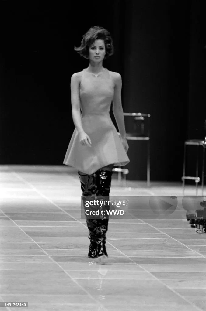 Gianni Versace Fall 1991 Pink With Medusa Buttons Dress