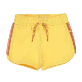 Girls Jogging Short Yellow | Dirkje