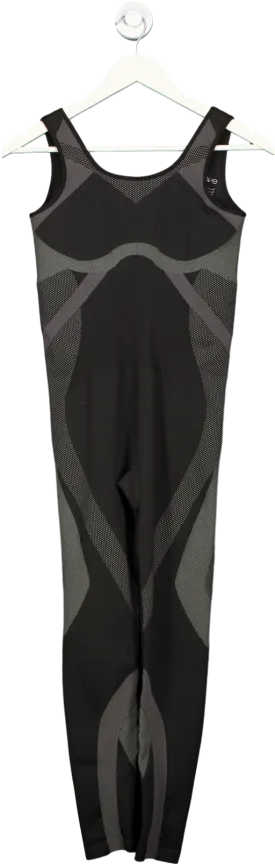 H&M Black Patterned Move Leggings UK S