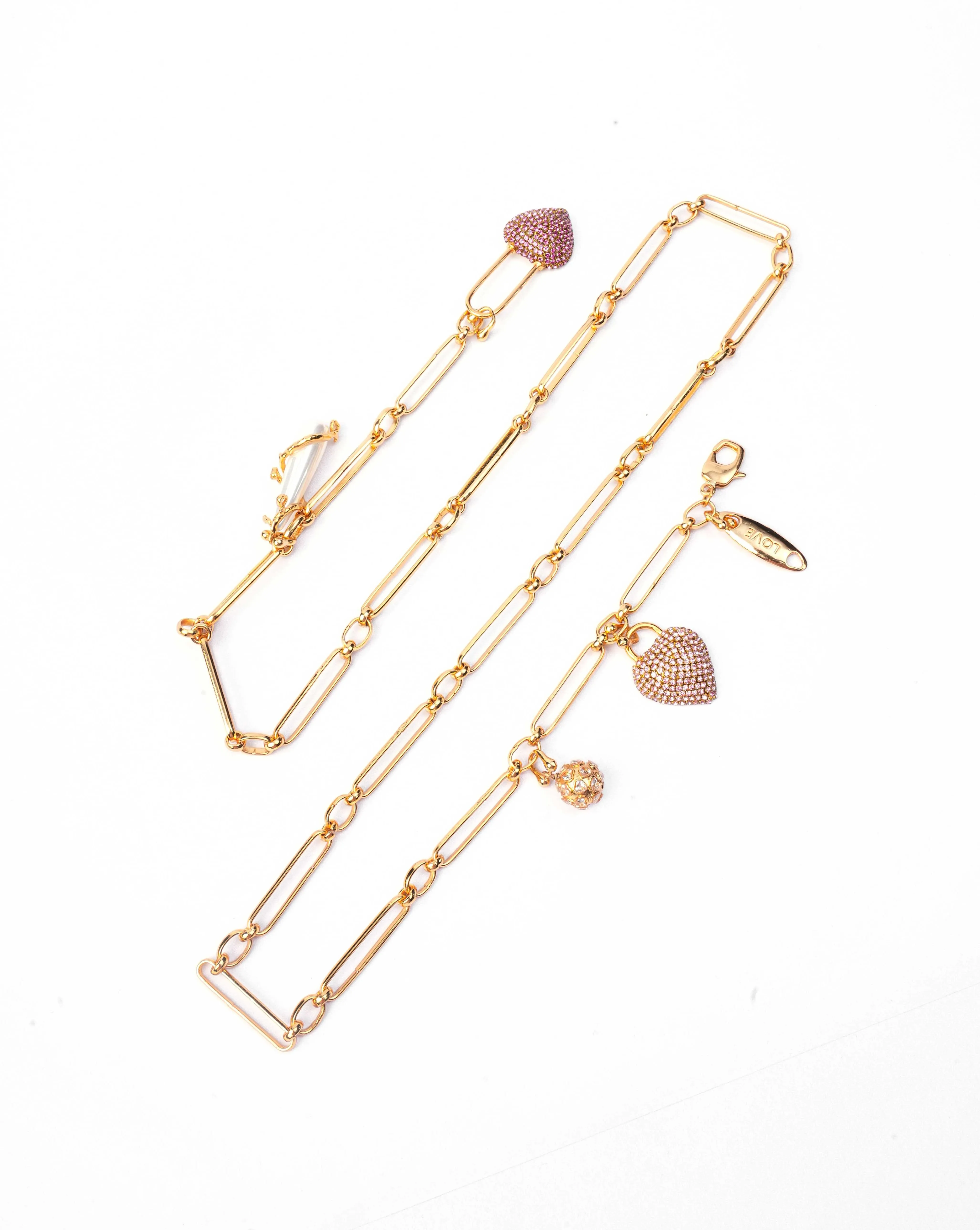 Heart Lock Trinkets Waist Chain