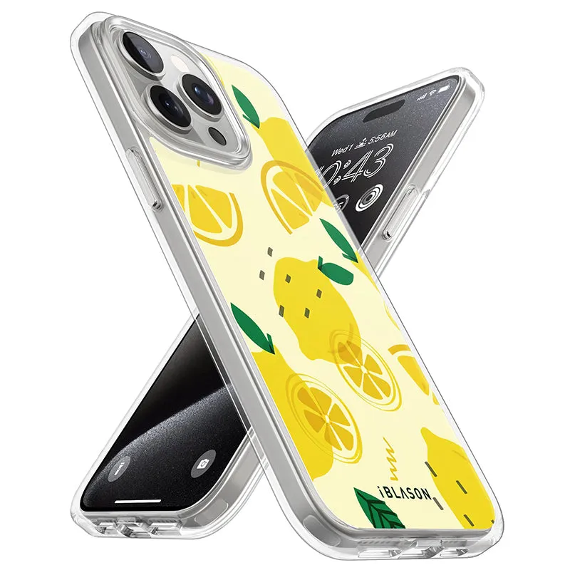 iPhone 15 Pro Halo MagSafe Cute Phone Case - Lemonade