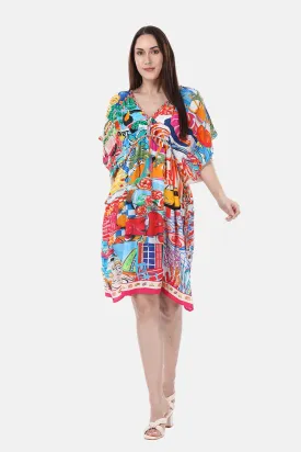 ITALY COTTAGE-SHORT KAFTAN