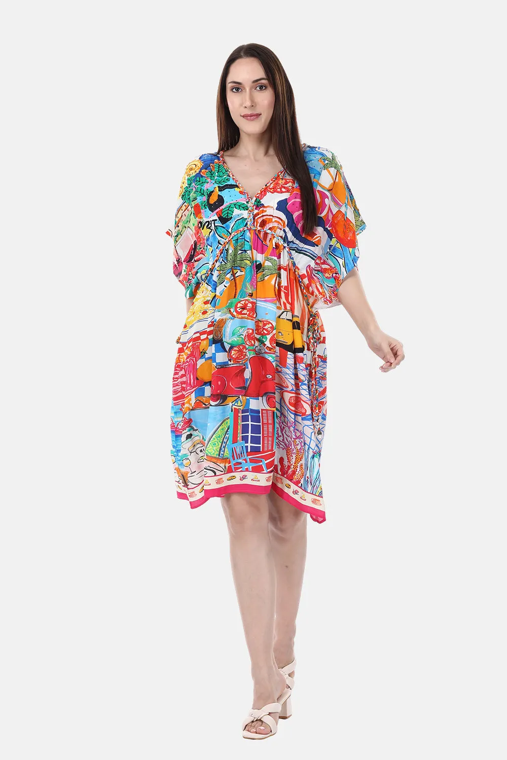 ITALY COTTAGE-SHORT KAFTAN