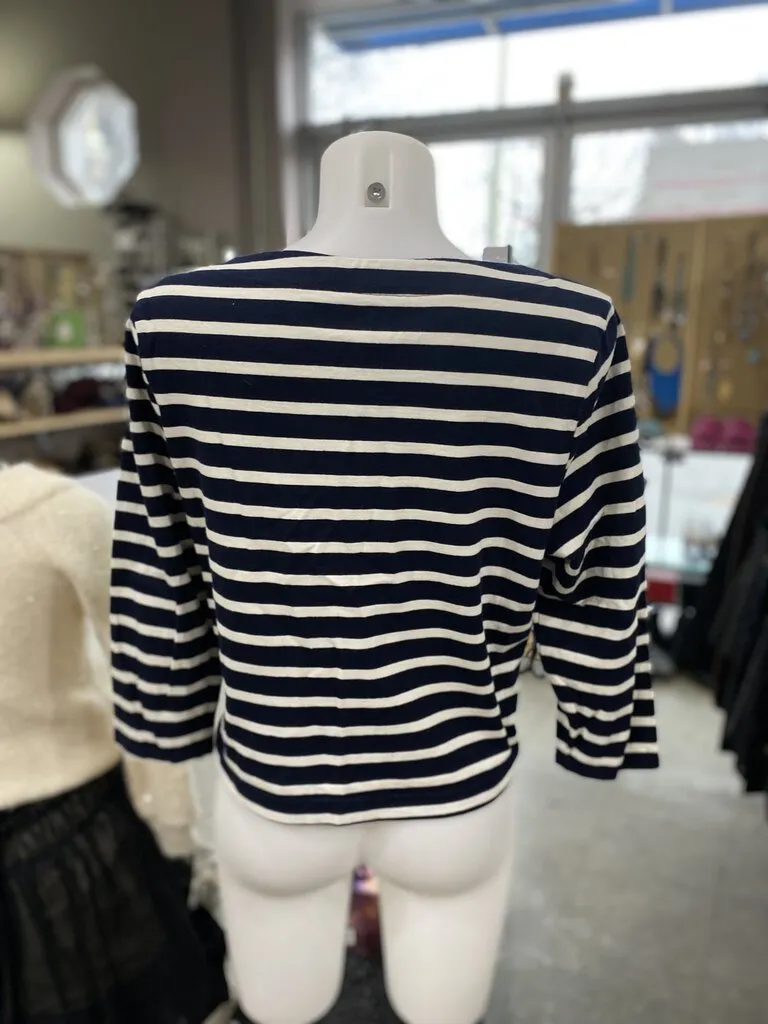 J Brand striped top L