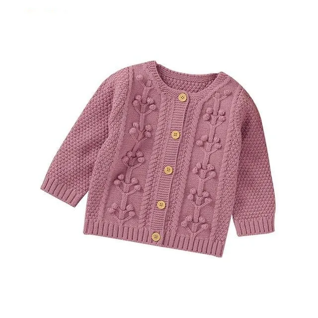 Knitted Sweater Romper Set