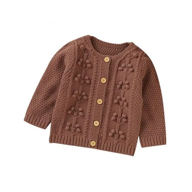 Knitted Sweater Romper Set