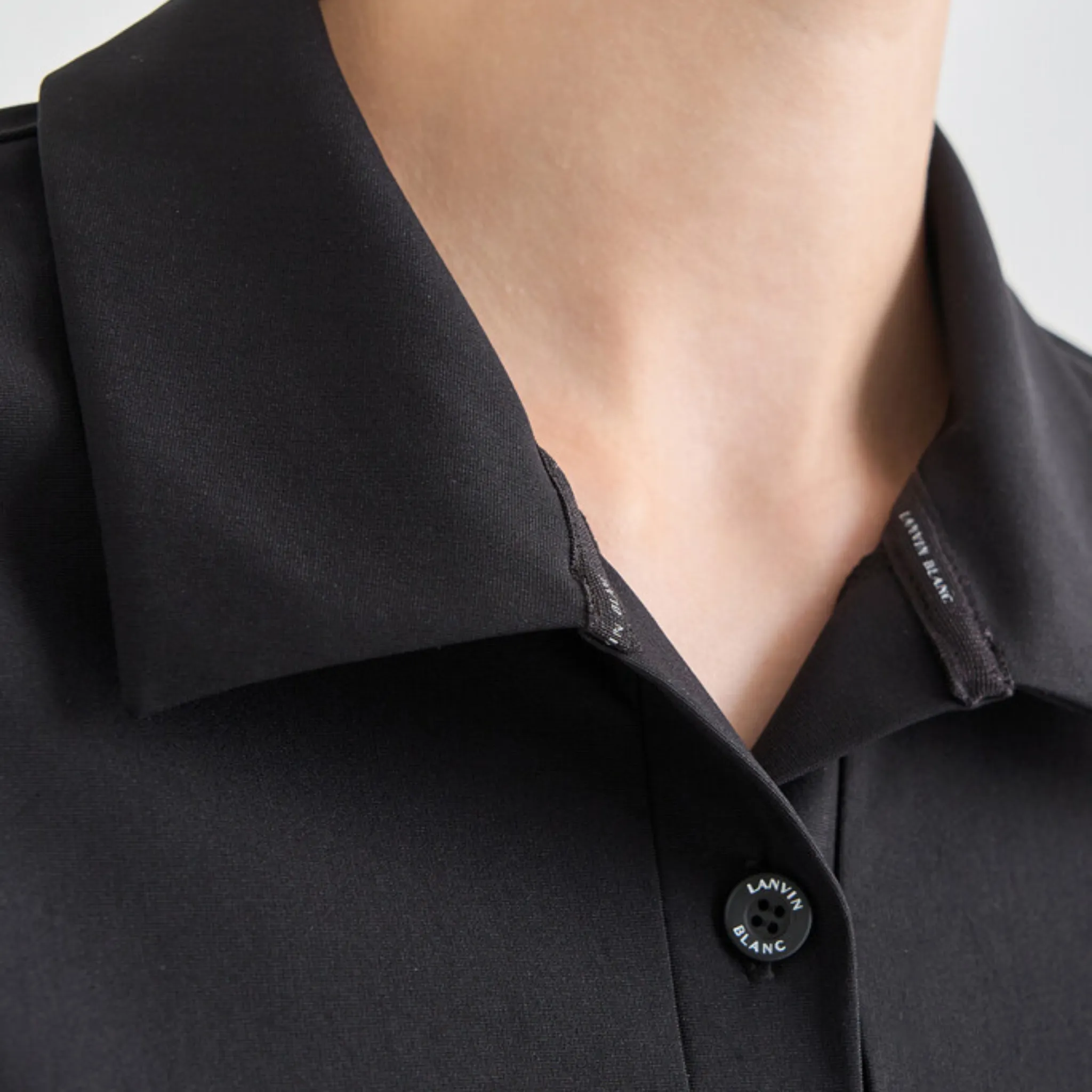 Lanvin Blanc Sports Polo Top