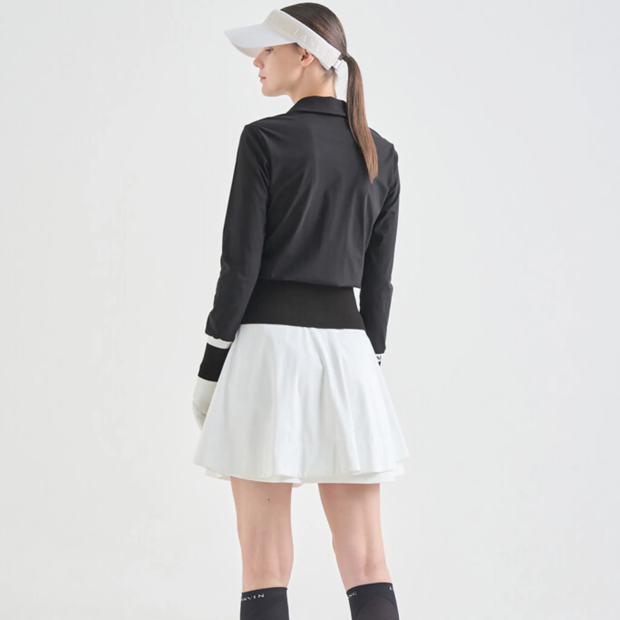 Lanvin Blanc Sports Polo Top