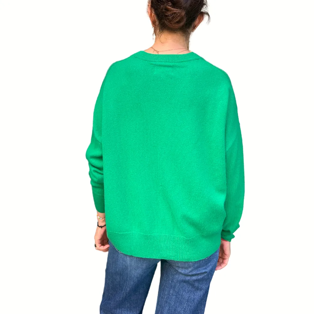 Les Tricots de Lea Galbi Cardigan - Vert