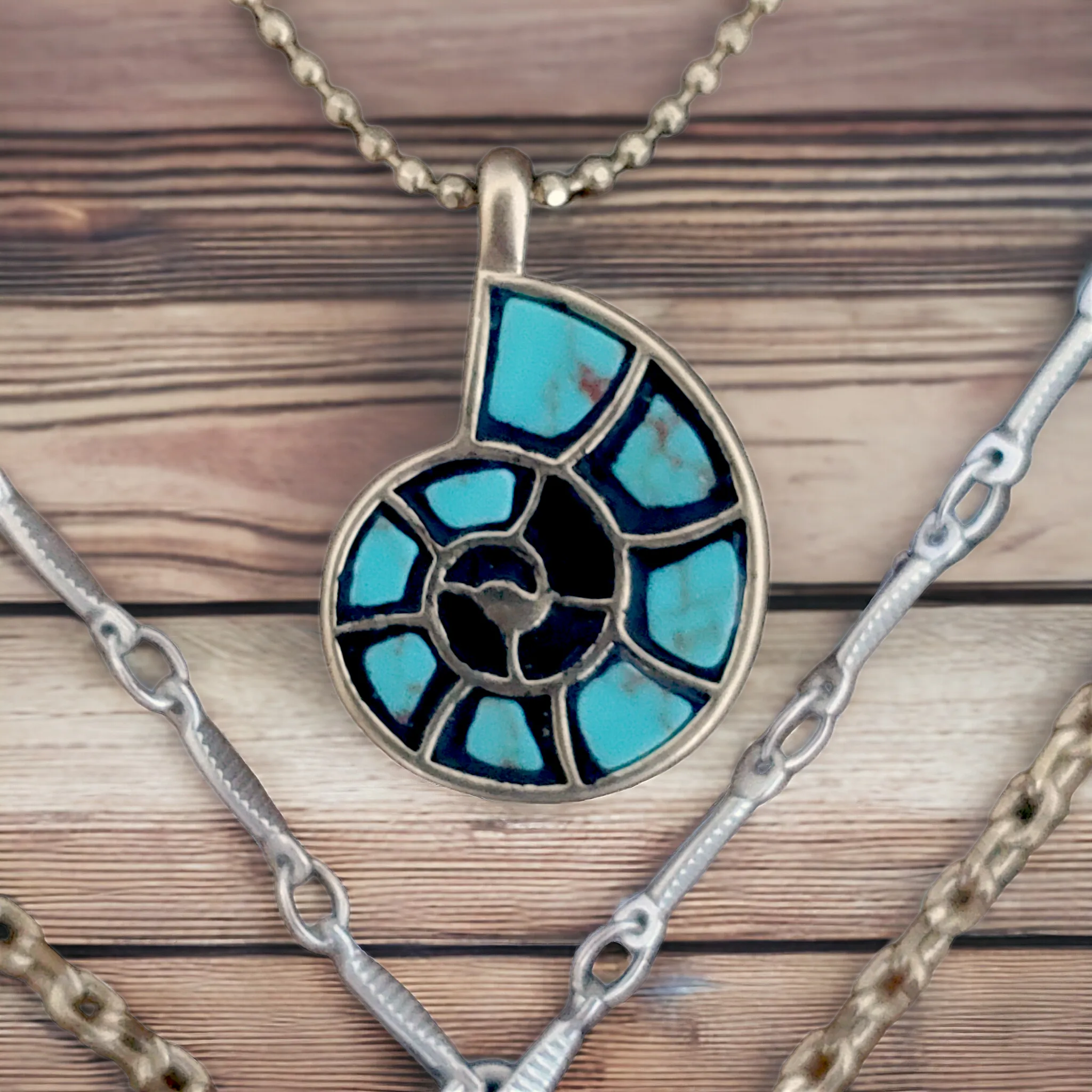 LUCKY BRAND Layered Removable Pendant Necklace