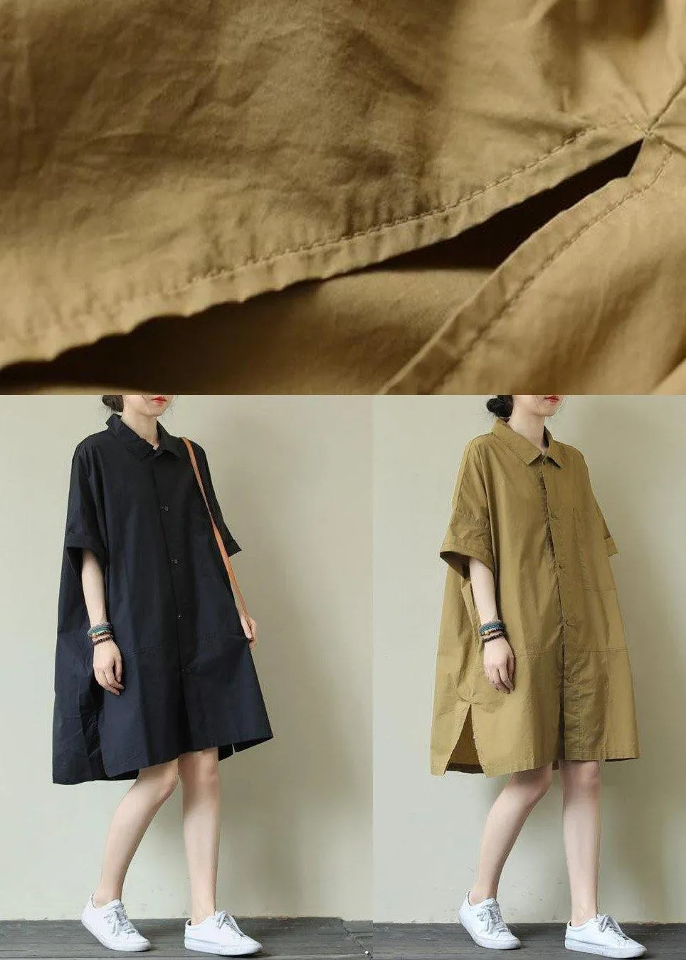Modern Yellow Summer Dresses Cotton Clothes