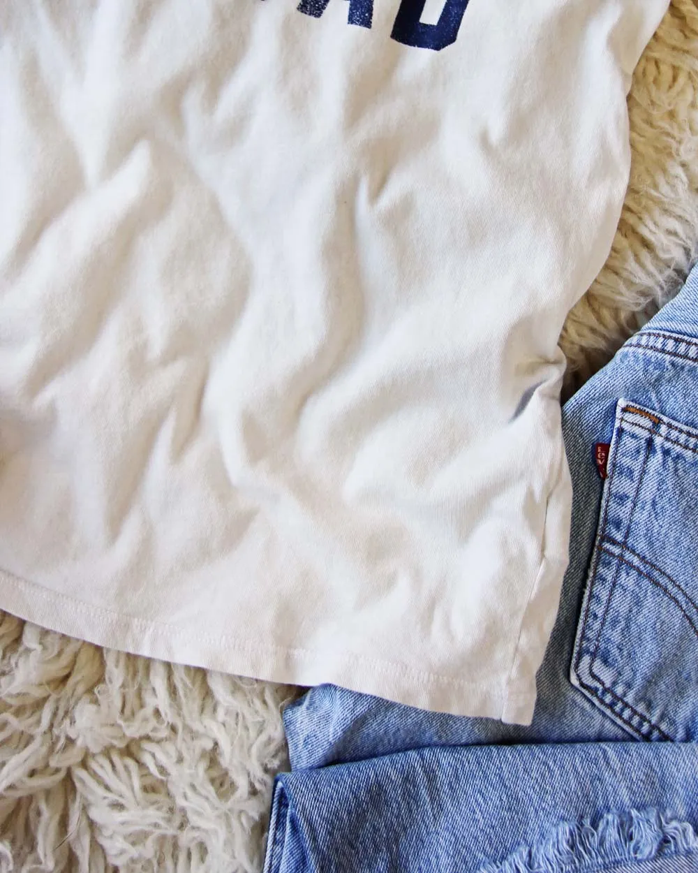 Mother Denim Brand Study Abroad Tee