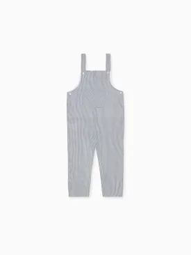 Navy Stripe Coroza Baby Overalls