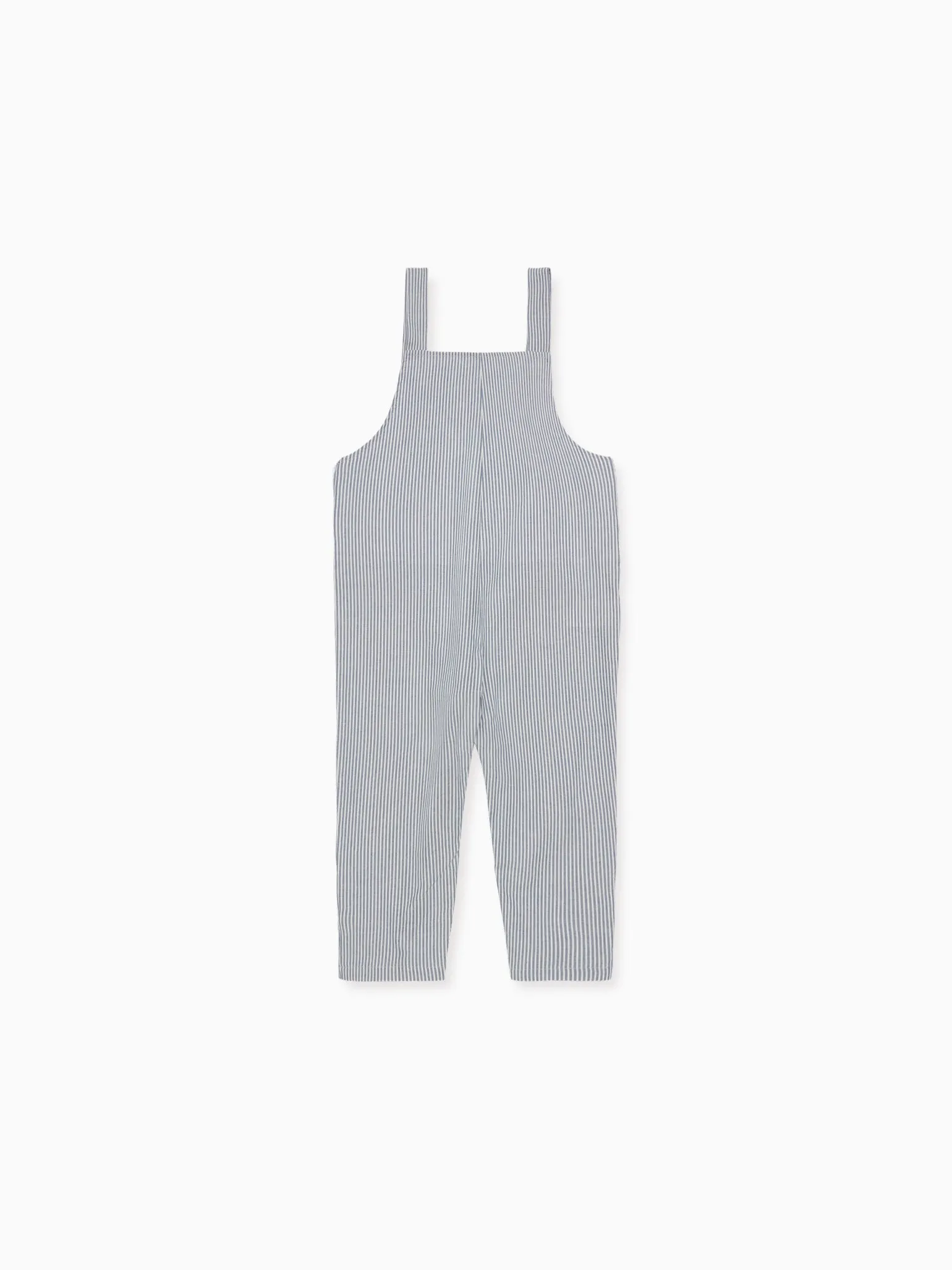 Navy Stripe Coroza Baby Overalls