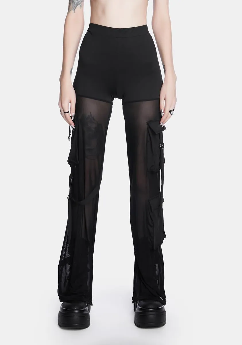 Never The Same Mesh Cargo Pants