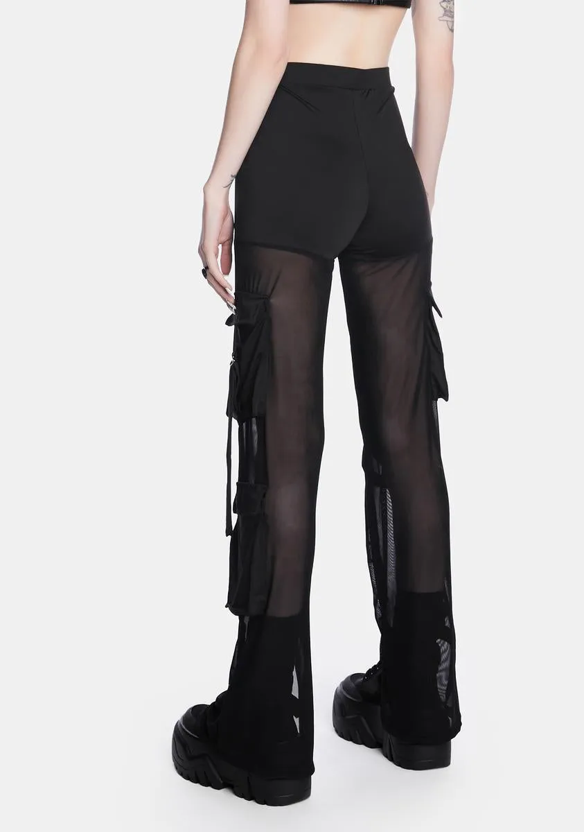 Never The Same Mesh Cargo Pants