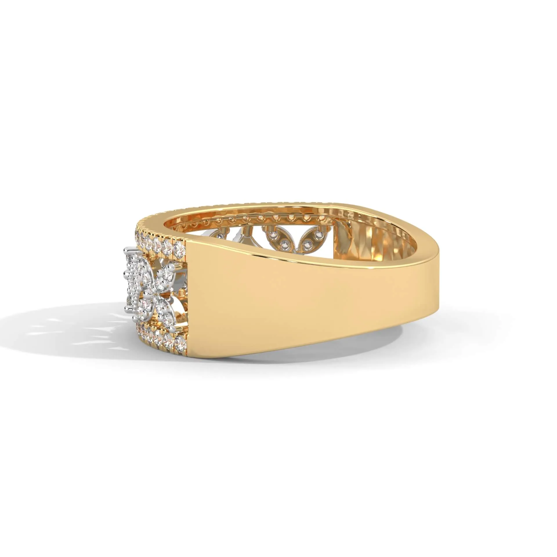 Nuray Silver Ring for Women | 22KT Gold Vermeil